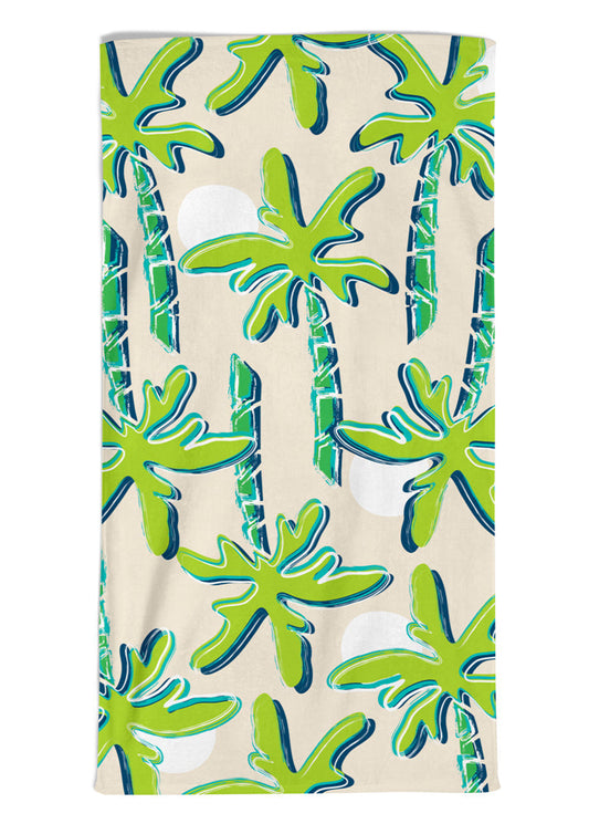 UPF 50 Beach Towel/Wrap - Oasis