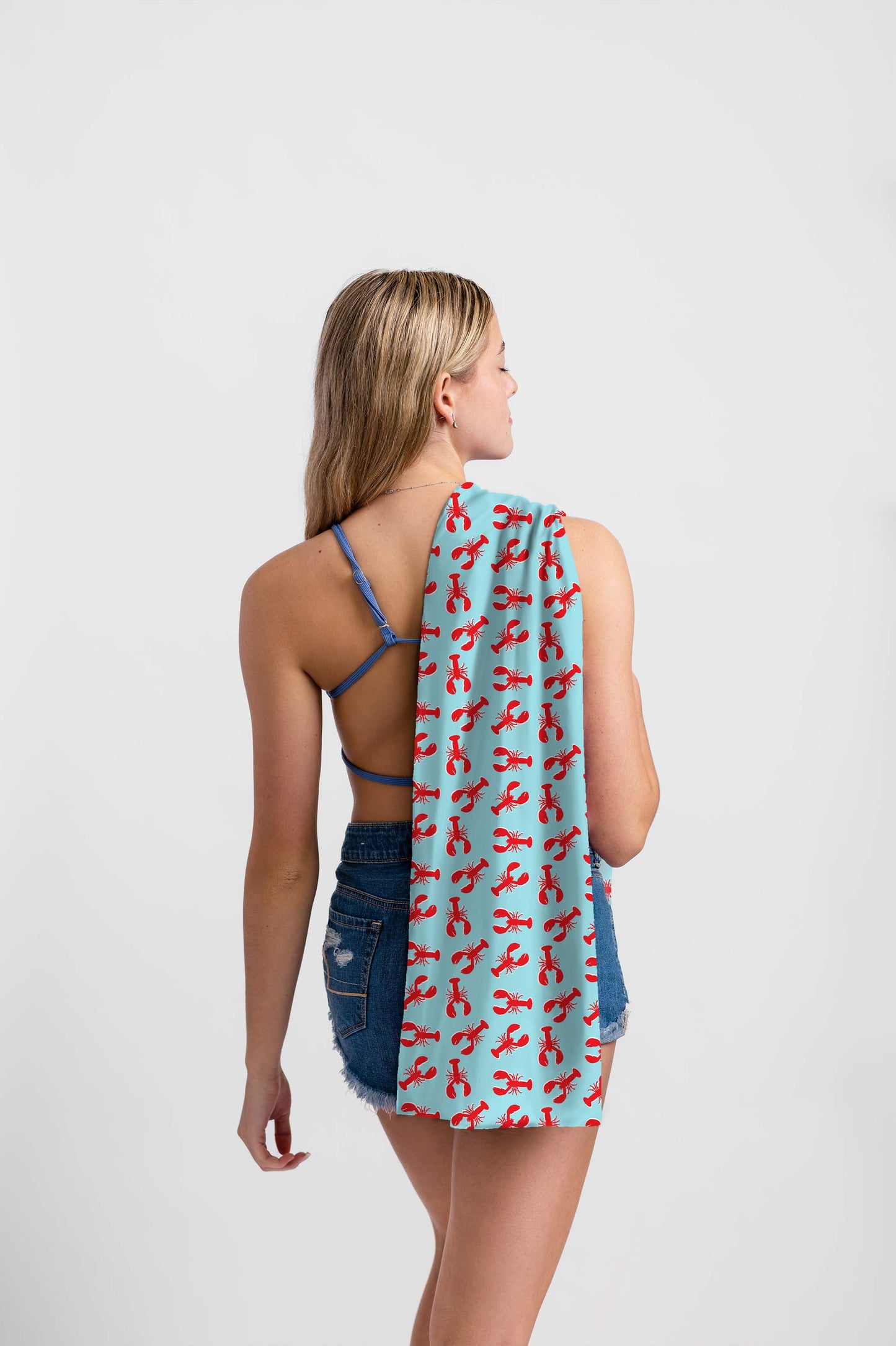 UPF 50 Beach Towel/Wrap - Lobstah Land