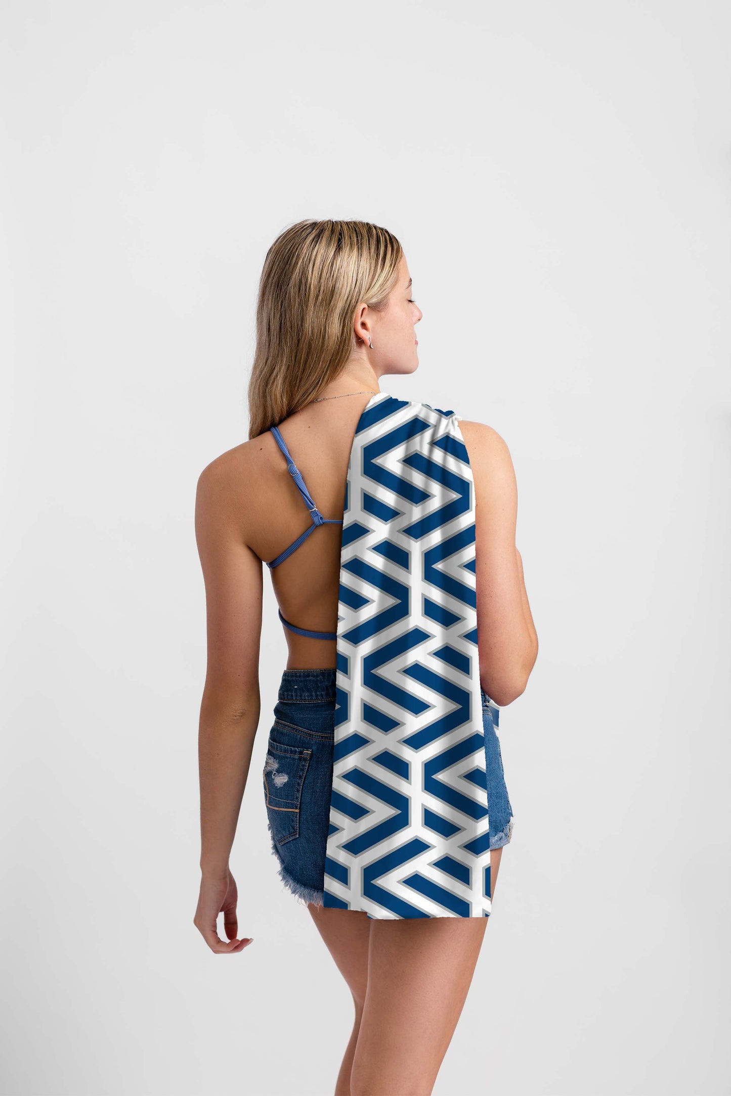 UPF 50 Beach Towel/Wrap - Geo