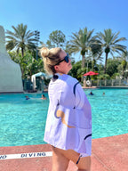 UPF 50 Beach Towel/Wrap - Tranquil Bloom