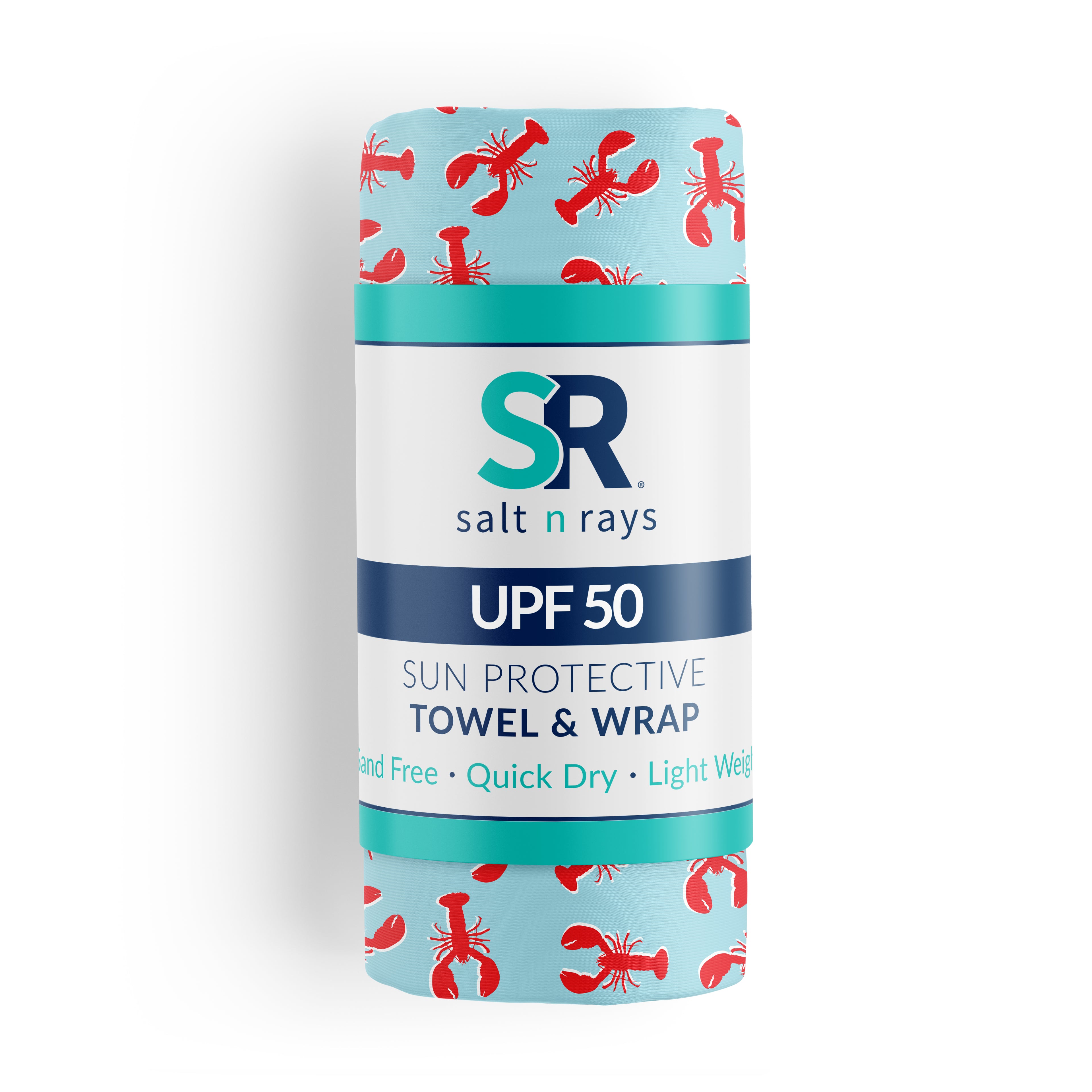 UPF 50 Beach Towel/Wrap - Lobstah Land