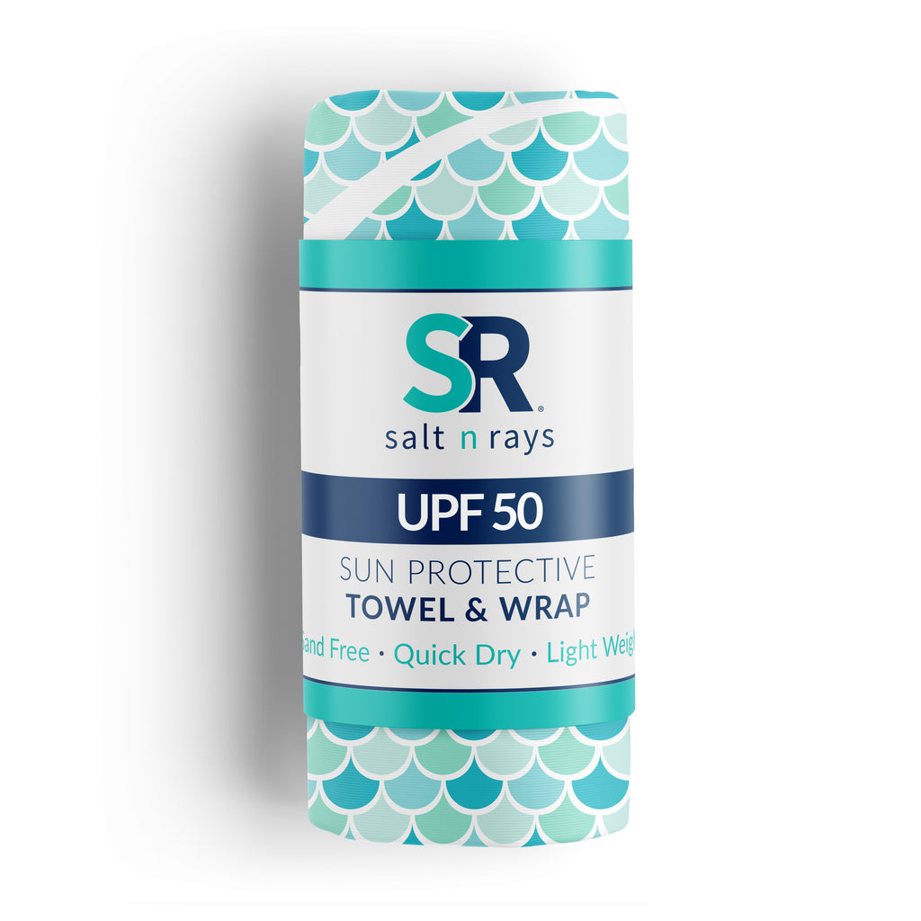 UPF 50 Beach Towel/Wrap - Mermaiden