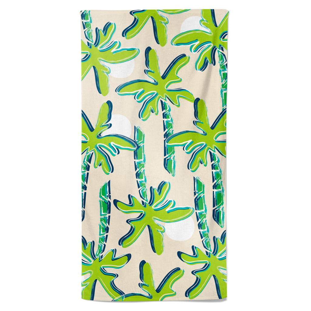 UPF 50 Beach Towel/Wrap - Oasis