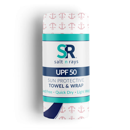 UPF 50 Towel/Wrap - Pink Lady