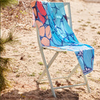 UPF 50 Beach Towel/Wrap - Placid Pebbles