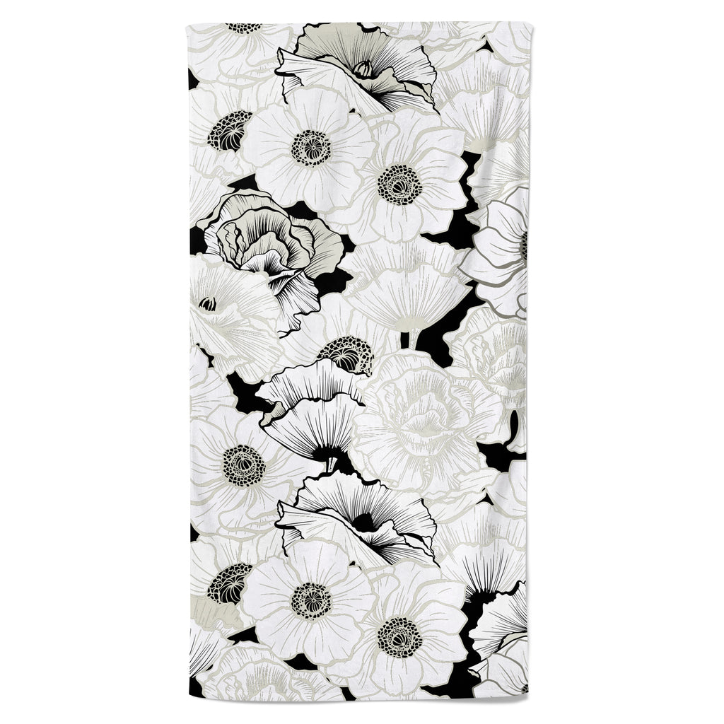 UPF 50  Beach Towel/Wrap - Poppy