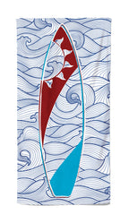 UPF 50 Beach Towel/Wrap - Surf's Up