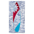 UPF 50 Beach Towel/Wrap - Surfs Up