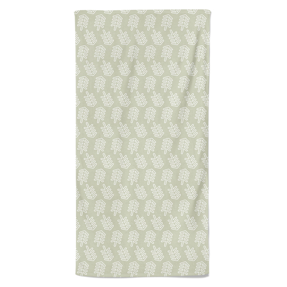 UPF 50 Beach Towel/Wrap - Timber