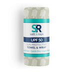 UPF 50 Beach Towel/Wrap - Timber