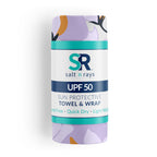 UPF 50 Beach Towel/Wrap - Tranquil Bloom