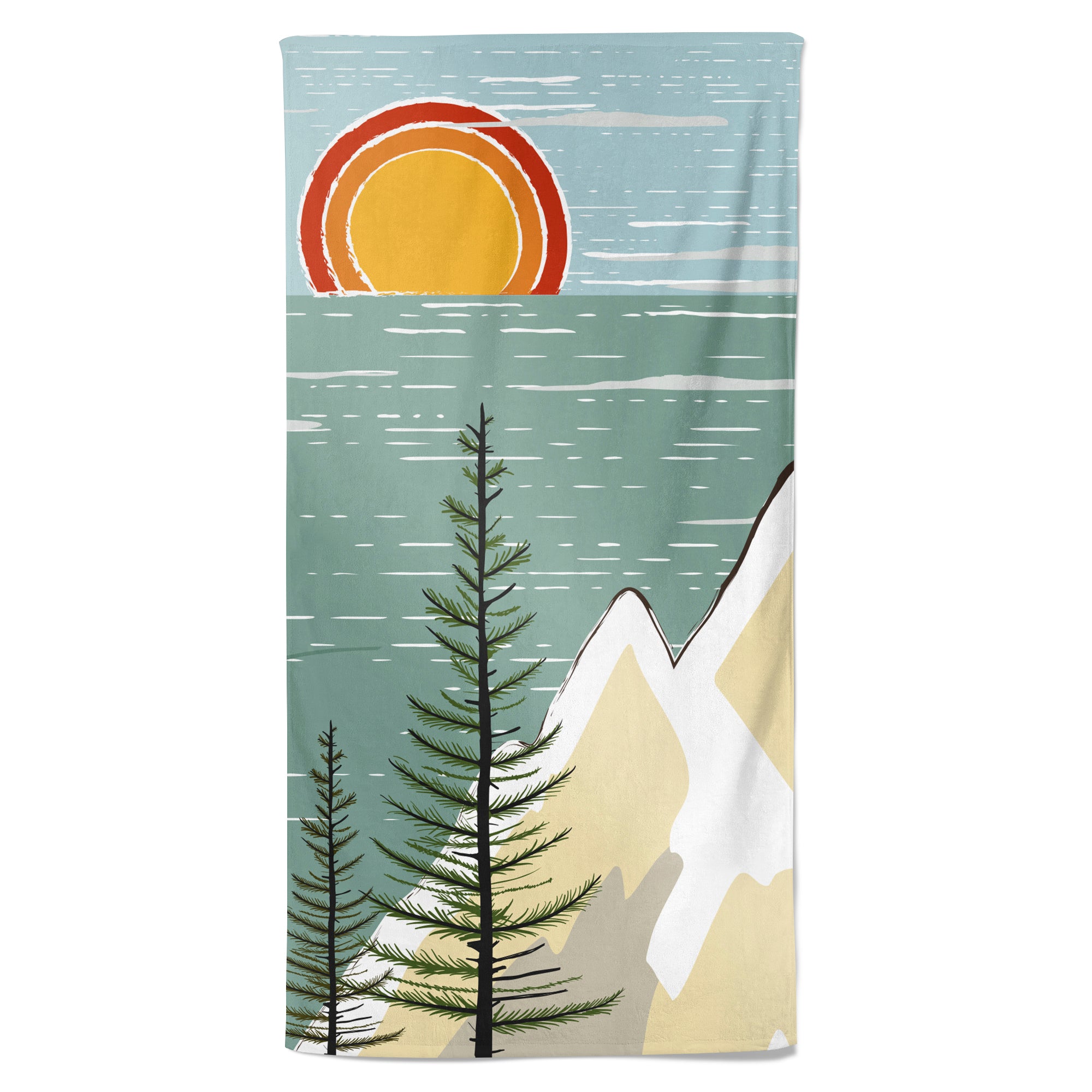 UPF 50 Beach Towel/Wrap - Voyager