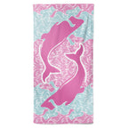 UPF 50 Beach Towel/Wrap - Whale's Tail