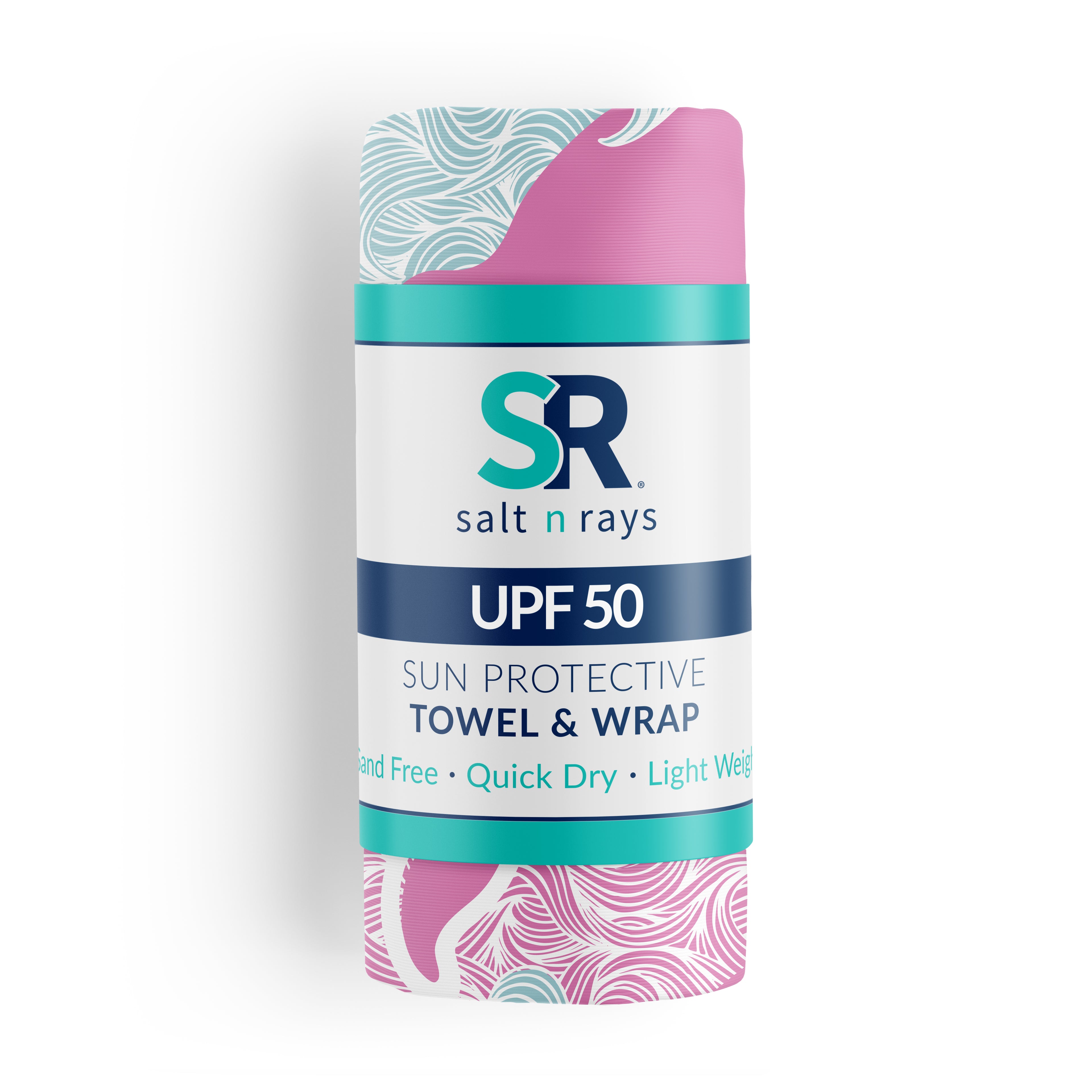 UPF 50 Beach Towel/Wrap - Whale's Tail