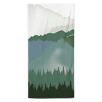 UPF 50 Beach Towel/Wrap - Viride