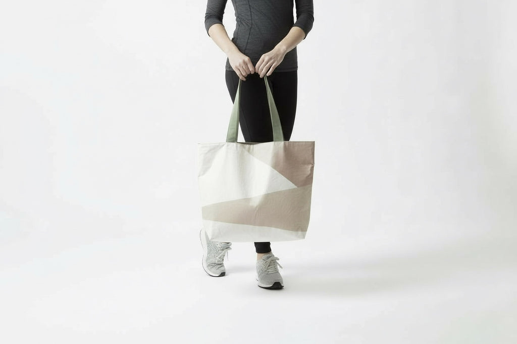 Rough & Tough Tote - Beige Deco