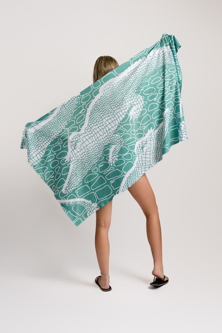 UPF 50 Beach Towel/Wrap - Gator River