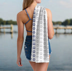 UPF 50 Beach Towel/Wrap  - Anchors Away
