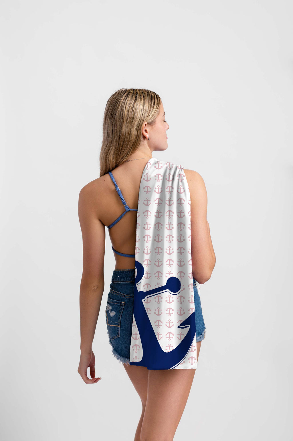 UPF 50 Beach Towel/Wrap - Pink Lady