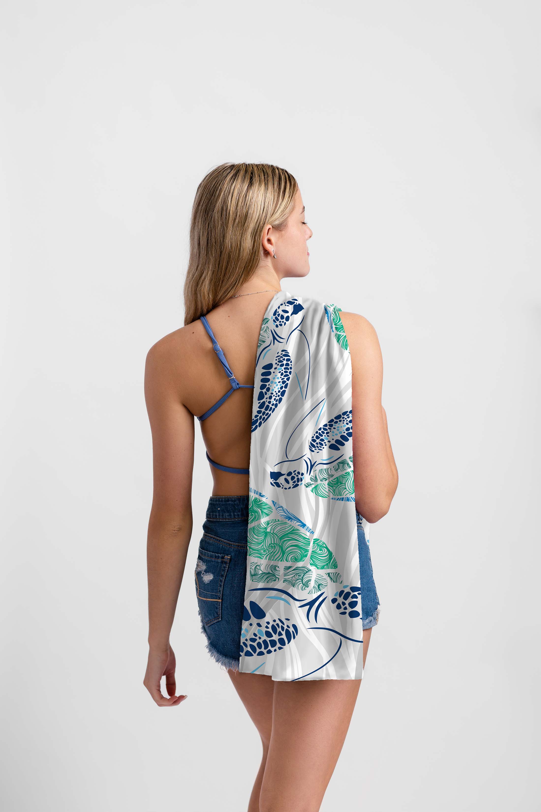 UPF 50 Beach Towel/Wrap - Shelbie