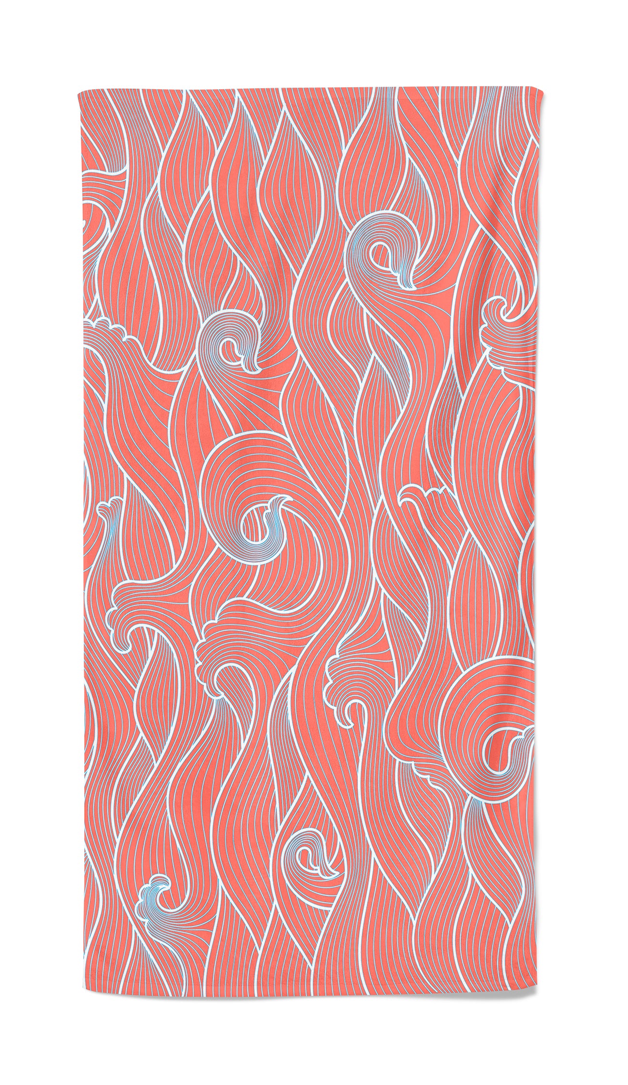 UPF 50 Sol Towel/Wrap - Peach Wave