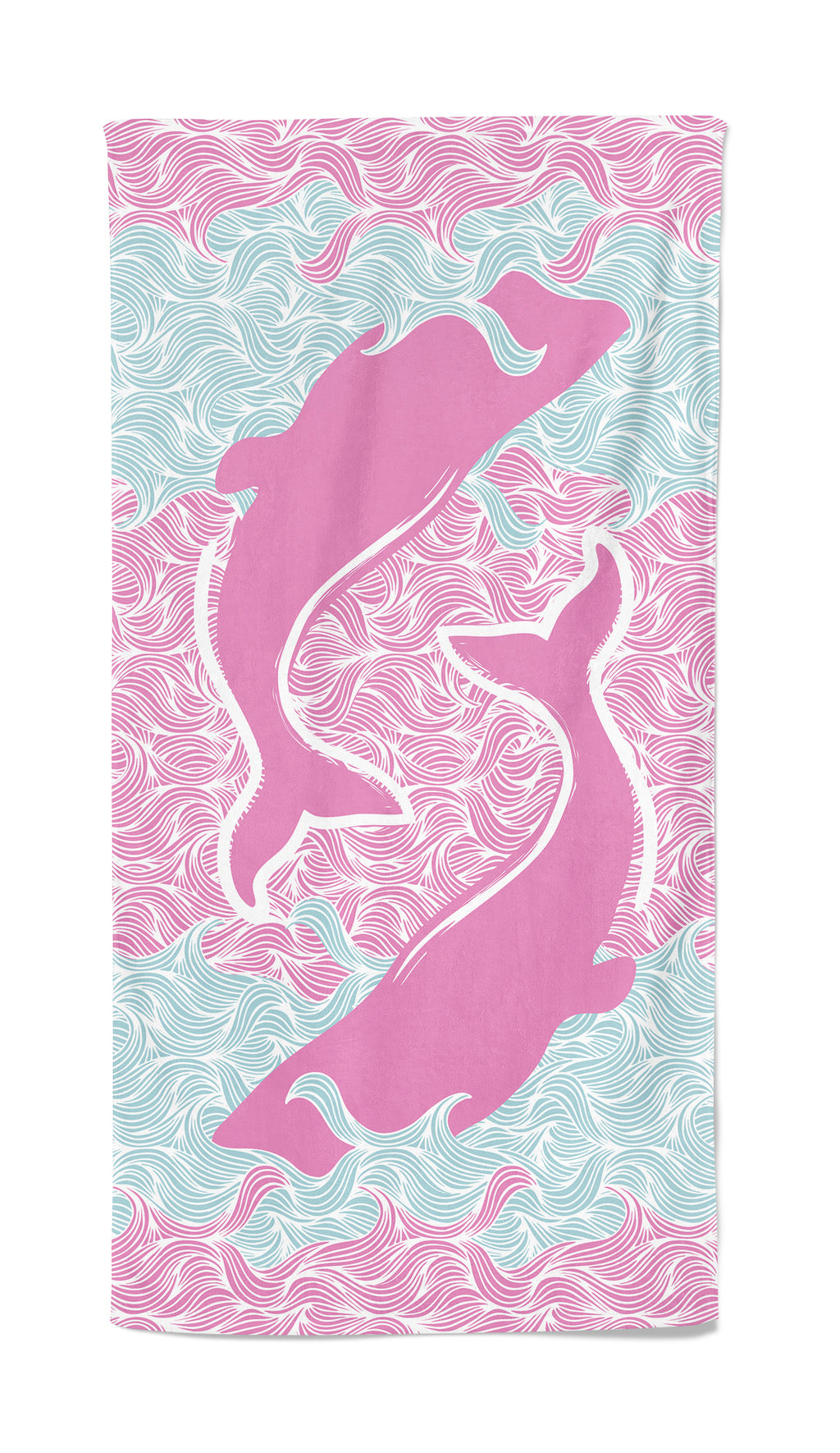 UPF 50 Beach Towel/Wrap - Whale's Tail