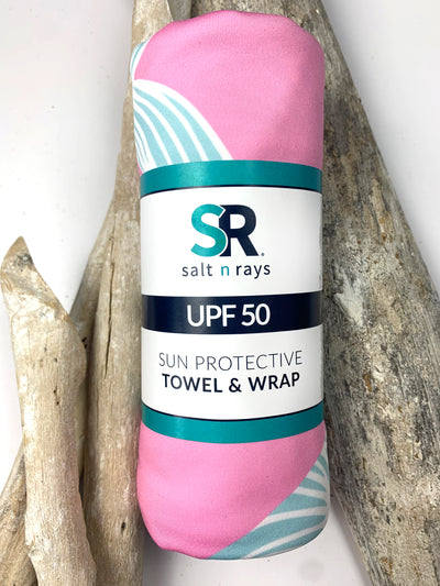 UPF 50 Towel/Wrap - Whales Tail